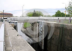 Rideau Canal Smiths Falls lock 2008