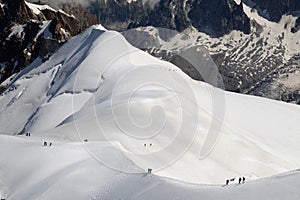 Ridge of the Aiguille du Midi