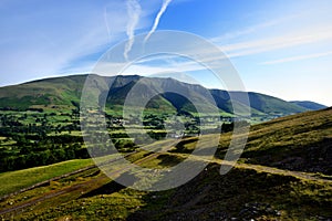 The ridge of Blencathra