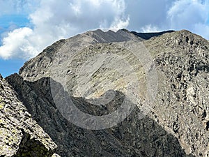 The ridge of Fengari  in Samothrace