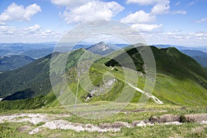 Hrebenová turistika, Malá Fatra Slovensko, úžasné výhľady