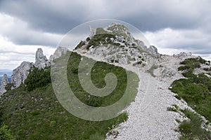 Ridgeway hiking, Mala Fatra Slovakia mountains, amazin views