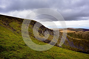 The ridge line of Sharp Edge