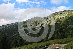 Ridge of Low Tatras mountains