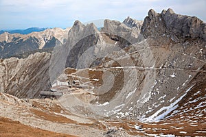 Ridge Mountain National Park, Karwendel cable car station point