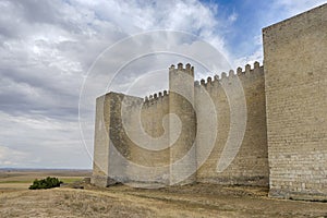 Castle of montealegre de los campos in the province of castilla leon, spain photo