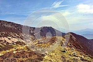 The ridgeline upto Ard Crags