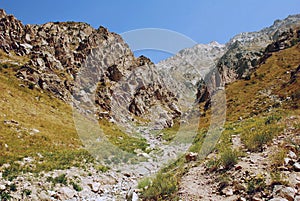 Ridges of Western Tien Shan in August