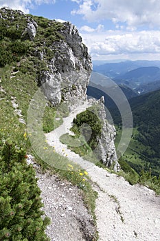 Ridgeway hiking, Mala Fatra Slovakia mountains, amazin views