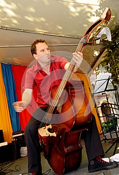 Riding the Acoustic Standup Double Bass