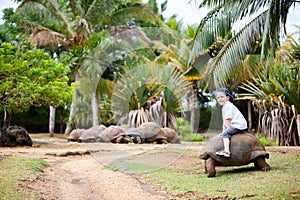 Riding Giant Turtle