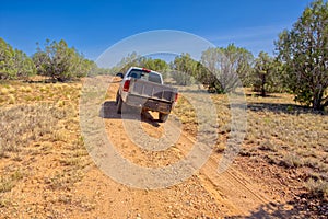 Riding off kilter on Hell Point Road AZ