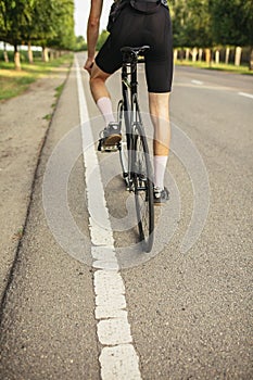 Riding on open air. Concept of youth, strenghth, action, motion, healthy lifestyle.