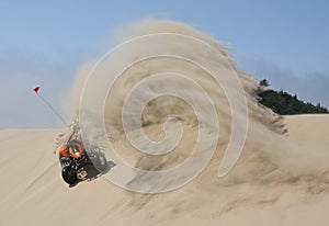 Riding and roosting sand dunes