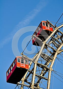 The riesenrad in vienna-giant ferris wheel