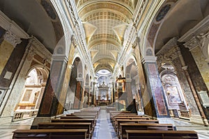 Rieti (Italy), cathedral interior photo