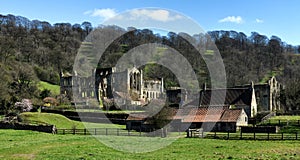 Rievaulx Abbey with Stables