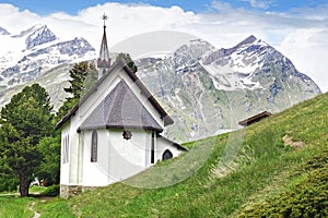 Riffelalp Kapelle, Switzerland.