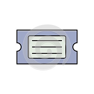 Riffle  vector colour line icon