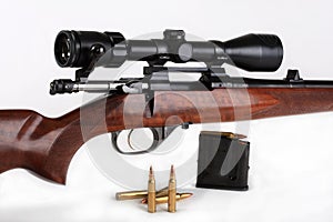 Rifle, calibre 223 Rem photo