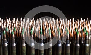 Rifle cartridges with steel in the bullets