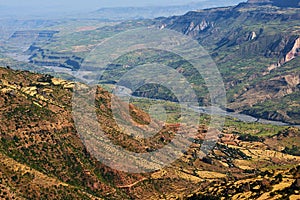 Rift valley landscape