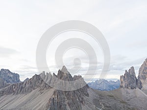 A alpino en dolomitas Alpes sur Tirol 