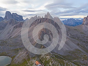 A alpino en dolomitas Alpes sur Tirol 