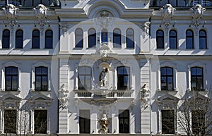 Riga, Ausekla 4, in a historic building with elements of eclecticism and Art Nouveau