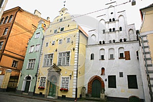 Riga - capital of Latvia. Old Town.