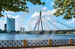 Riga, the capital of Latvia photo