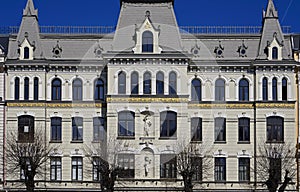 Riga, Elizabetes 17, a historical building with elements of Art Nouveau and eclecticism