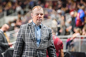 Maris Martinsons, Latvian businessman at basketball game