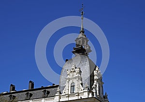 Riga, Vilandes 1, house with turret with elements of Art Nouveau and eclecticism