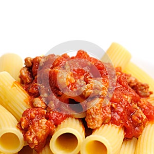 Rigatoni with Sausage-Tomato Sauce