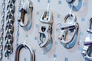 Rigging, cables, chains, couches, carbines for sale.