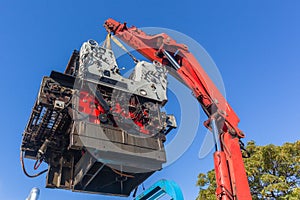 Rigging Hydraulic Crane Machine photo