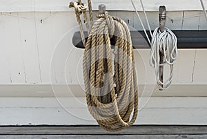 Rigging of a Sailing Ship