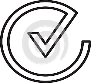 right arrow icon with circle black and white vector graphics