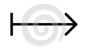 Right Arrow Icon: Navigation, Forward Progress, and Direction, vector design Generative AI