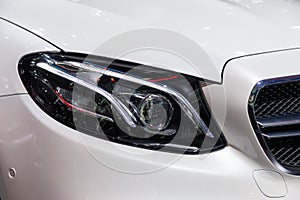 Right Front Headlight Close Up