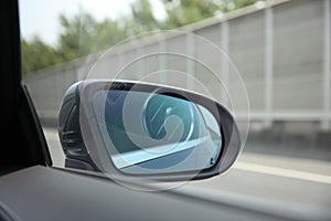 Right rearview mirror of Mercedes-benz C260 photo