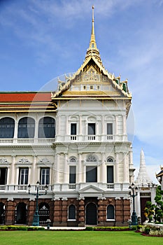 Right side of the Chakri Maha Prasat