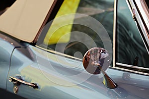 Right side of a musclecar