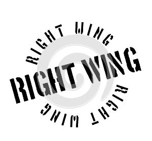 Right Wing rubber stamp