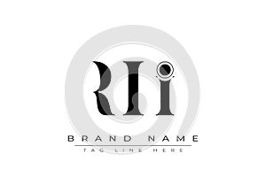 RII abstract letter logo design