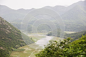 Rijeka Crnojevica, lake Skadar, Montenegro