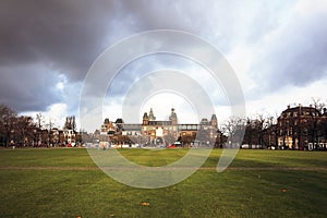 Rijksmuseum in Amsterdam Holland photo