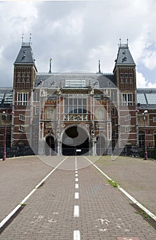 Rijksmuseum amsterdam holland museumplein photo