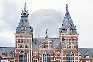 Rijksmuseum in Amsterdam, Netherlands.
